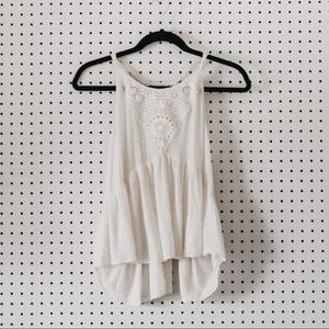 cream tank top - american eagle